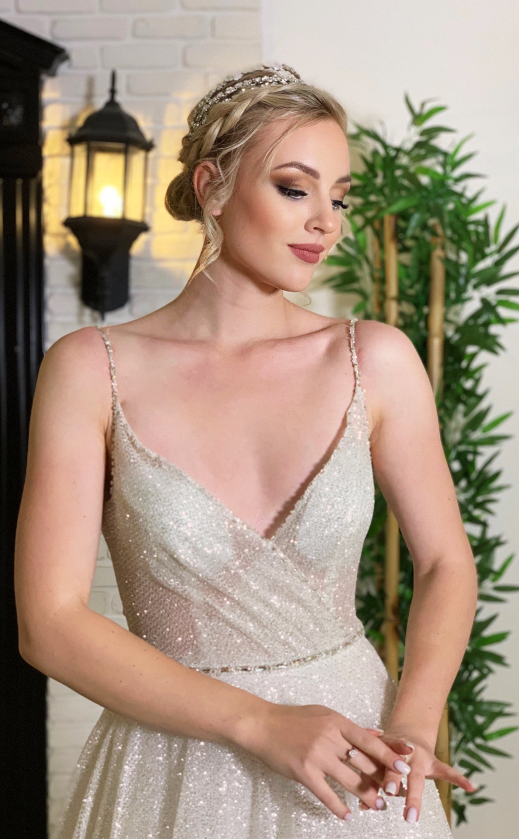 SUN - IŞILTILI HELEN FORM GELİNLİK