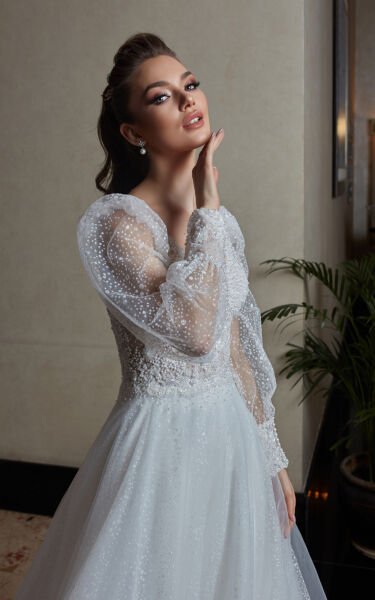 GRACE- UZUN KOL DETAYLI HELEN FORM