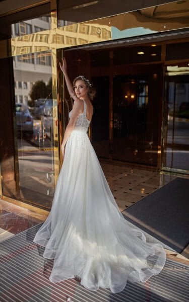 SILVIA- KARE YAKA DETAYLI HELEN FORM