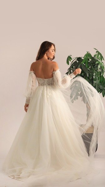 STAR - BOHEM KOLLU HELEN GELİNLİK