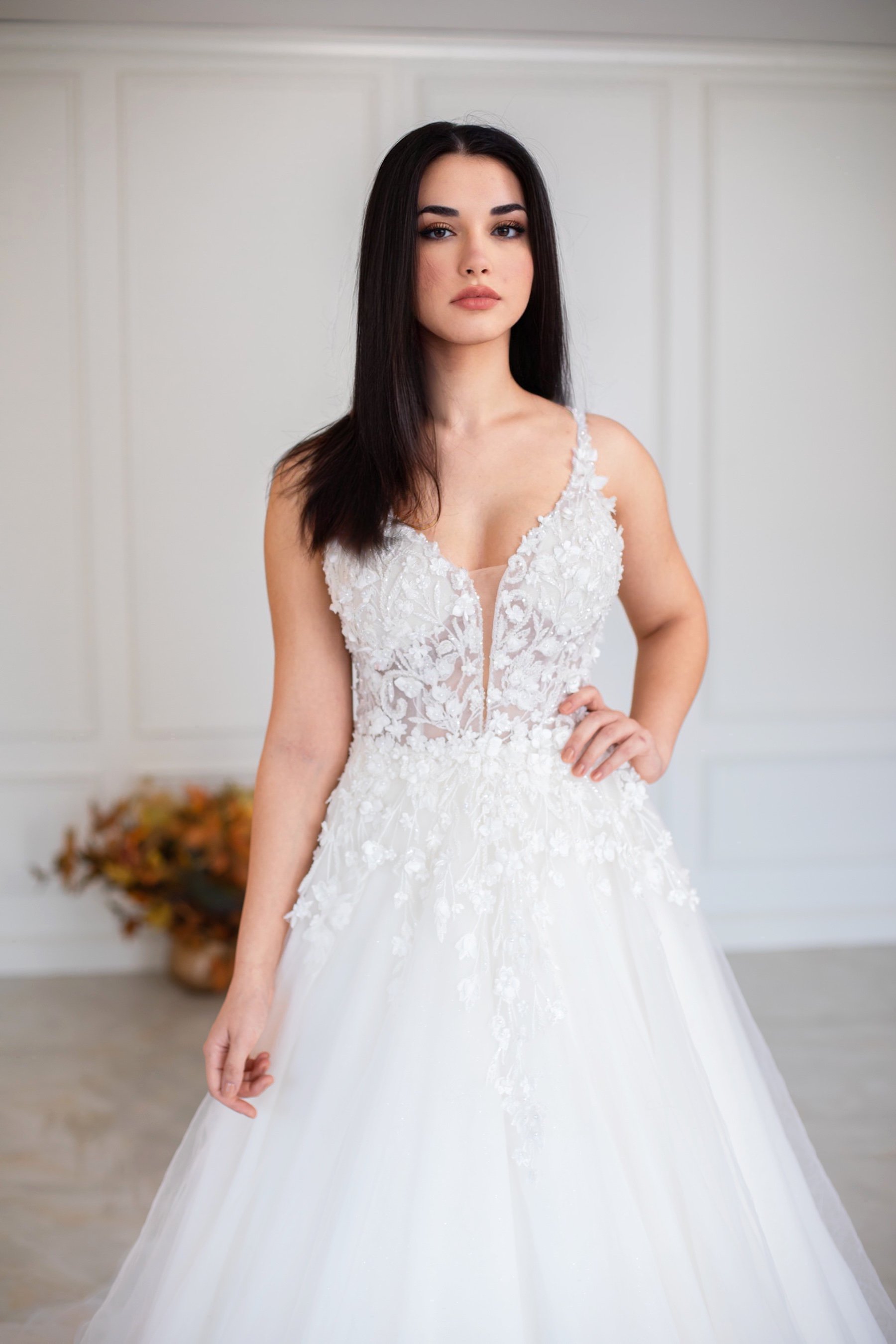 FLORAL HELEN FORM GELİNLİK